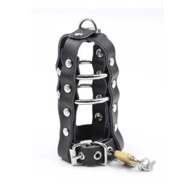 Erényöv műbőr hámmal.