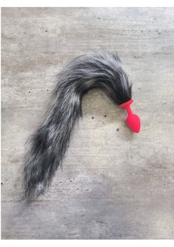 Fox szilikon plug -piros.