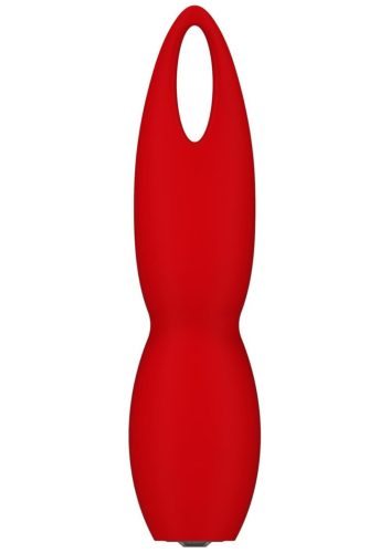 Evans kétvégű üveg dildó -14cm