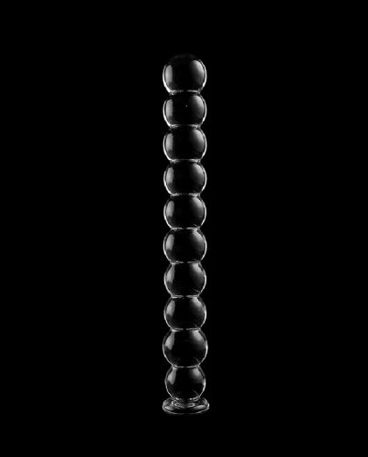 Ibiza üveg golyós plug -23cm.