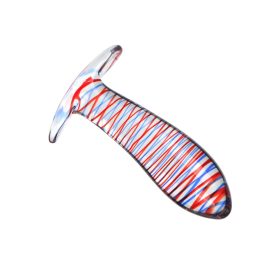 California üveg anal  plug -12cm.