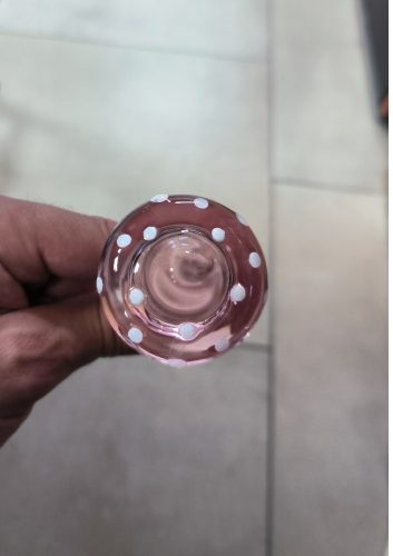 California üveg anal  plug -12cm.