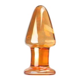 Gold üveg anal plug.