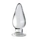Vegas Üveg anal plug -5 cm átmérő.