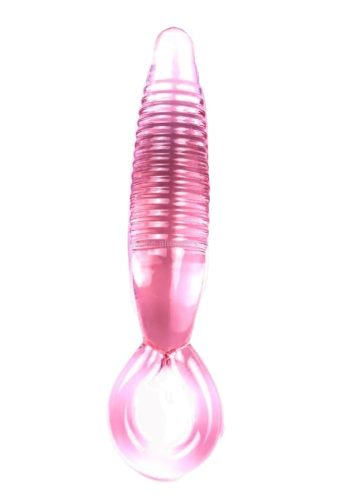 Azenith pink üveg anal plug-11cm. Pink