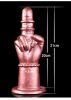 Bronse finger ,liquid silicone -21cm.