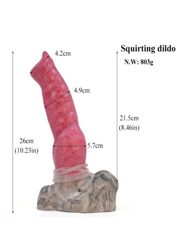 Monster eb, squirting dildo-26cm.
