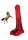 Paripa dildo red-black -24cm.