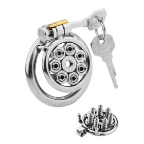 Férfi erényöv állítható tüskékkel Heregyűrű:45mm