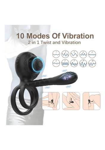 Férfi erényöv állítható tüskékkel Heregyűrű:50mm