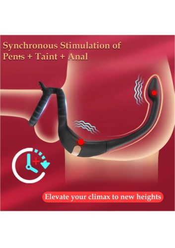 Paris vibro péniszgyűrű prosztata izgatóval,app,akkus.