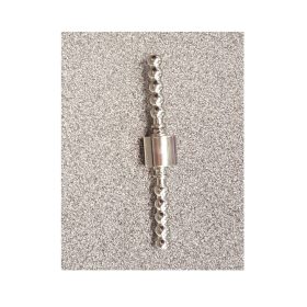 Kétágú acél katéter.