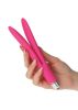 Virgo pink silicone vibrator.