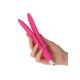 Virgo pink silicone vibrator.
