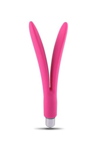Virgo pink silicone vibrator.